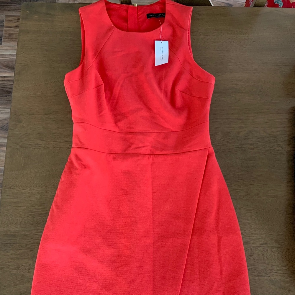 Banana Republic Sheath Dress | Color: Pink/Red | Size: 4